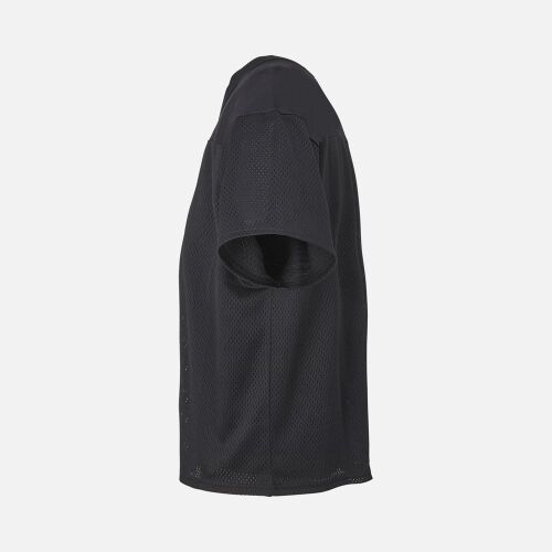 Футболка унисекс Nino с V-образным вырезом, черная, размер M 3