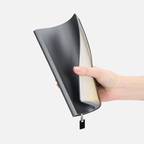 Ежедневник Shall Light, недатированный, серый 3