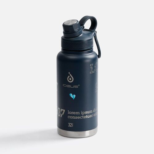 Термобутылка Fujisan XL 2.0, темно-синяя 6