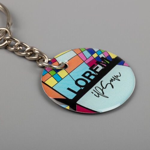 Брелок с полимерным покрытием Harz на заказ 5