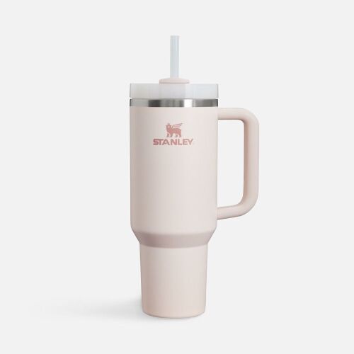 Термокружка Quencher H2.0 1180 с трубочкой, розовая