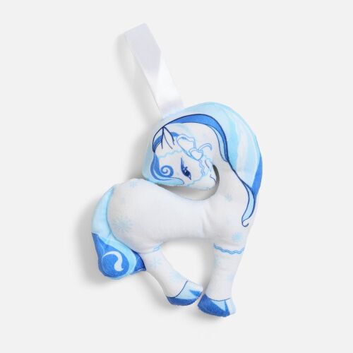 Мягкая игрушка — подвеска «Снежка» 2