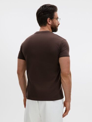 Футболка Regent 150 темно-коричневая (шоколад), размер XS 2