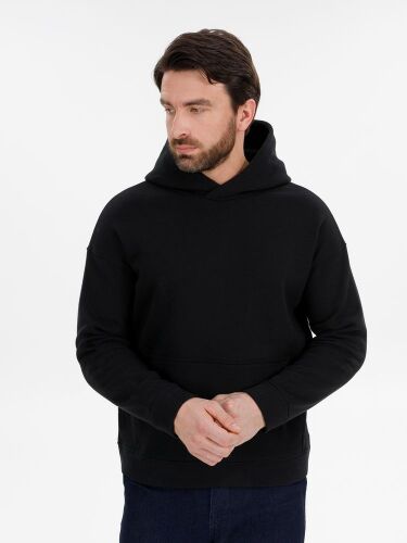 Худи оверсайз унисекс Snuggie, черное, размер XL/XXL 5 Худи оверсайз унисекс Snuggie, черное, размер XL/XXL 5