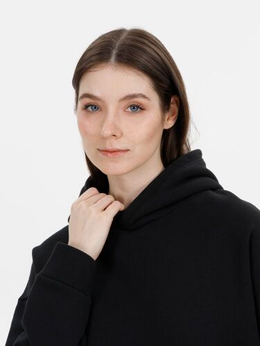 Худи оверсайз унисекс Snuggie, черное, размер XL/XXL 5 Худи оверсайз унисекс Snuggie, черное, размер XL/XXL 5