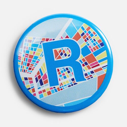 Значок закатной Pinback Print, L 7