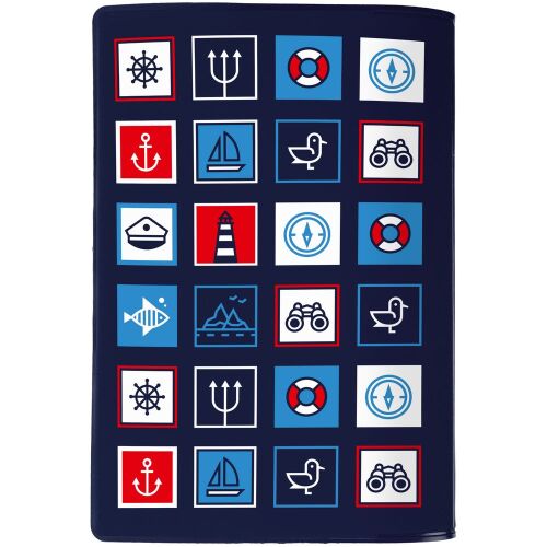 Обложка для паспорта Industry, ver. 2, морская 2