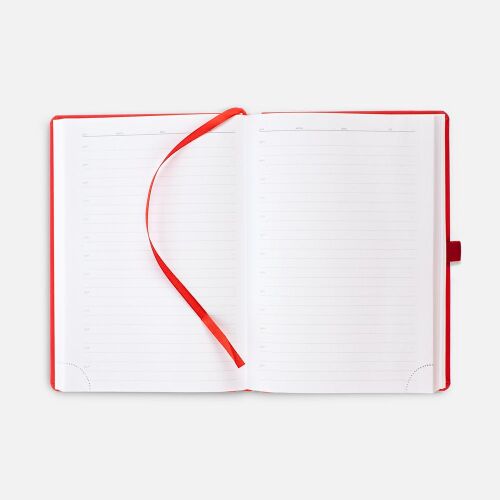 Ежедневник Favor Gold, недатированный, красный 5