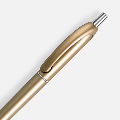 Ручка шариковая Bright Spark, золотистая 3