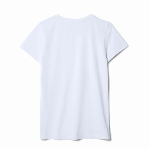 Футболка женская T-bolka Stretch Lady, белая (холодный оттенок), 2