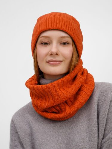 Снуд ComFleece, темно-оранжевый (кирпичный) 6 Снуд ComFleece, темно-оранжевый (кирпичный) 6