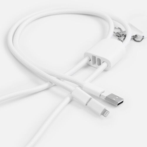 Кабель-ланьярд energyFlex Pro, белый 5
