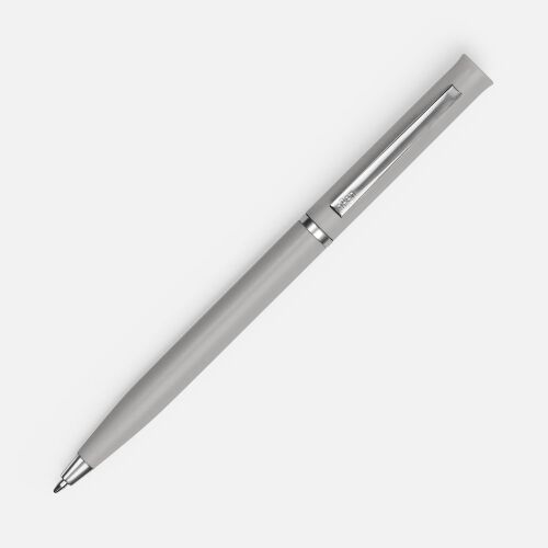 Ручка шариковая Euro Chrome, темно-серая 2 Ручка шариковая Euro Chrome, темно-серая 2