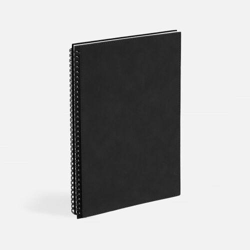 Ежедневник Notera Maxi, недатированный, черный 4