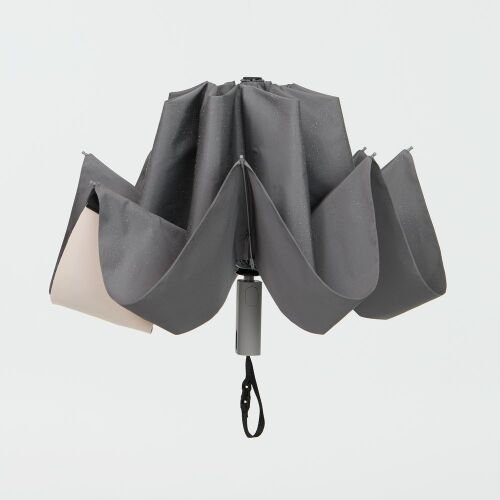 Зонт обратного сложения Easyroll, серый 4