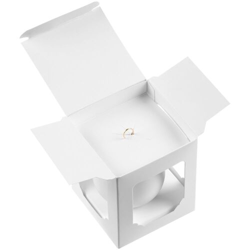 Елочный шар Gala Matt в коробке, 6 см, белый 5