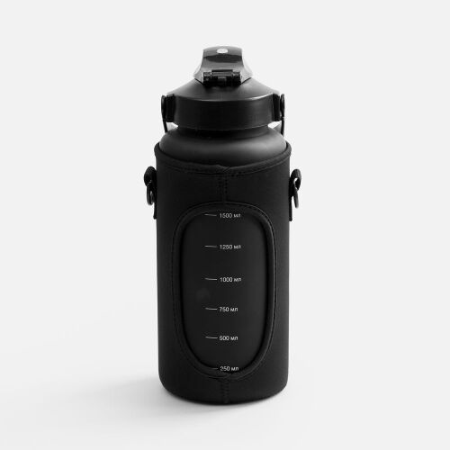 Набор спортивных бутылок Aquapack, черный 2 Набор спортивных бутылок Aquapack, черный 2