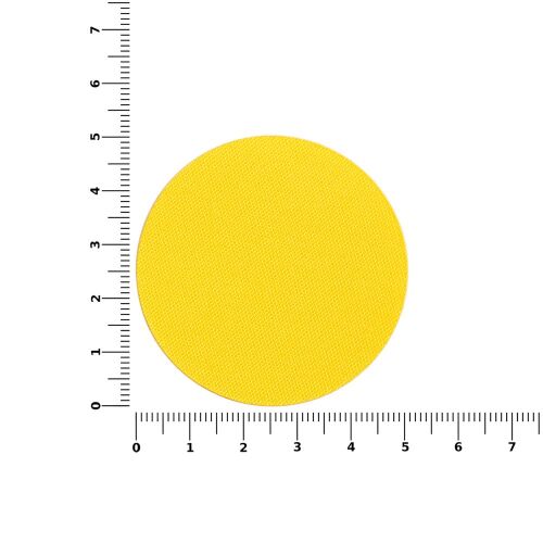 Наклейка тканевая Lunga Round, M, желтая 2 Наклейка тканевая Lunga Round, M, желтая 2