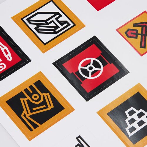 Стикерпак бумажный Industry, металлургия 2