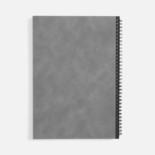 Ежедневник Notera Maxi, недатированный, серый 2