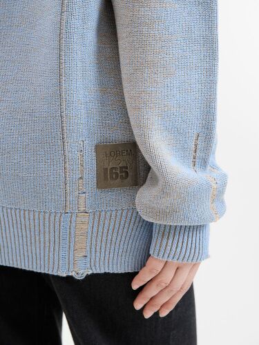 Джемпер Denim свободного силуэта на заказ, полушерсть, размер L 4
