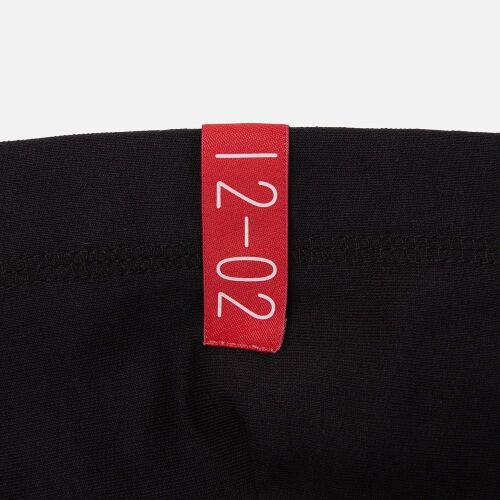 Лейбл тканевый Epsilon, S, красный 5