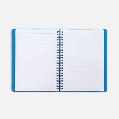 Ежедневник Spring Shall, недатированный, синий 6