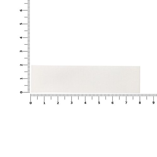 Лейбл хлопковый Doni, S, беленый 3