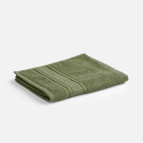 Полотенце махровое Terrychic, среднее, зеленое 1 Полотенце махровое Terrychic, среднее, зеленое 1