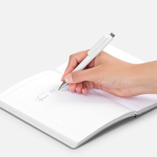 Ручка шариковая Klippa, белая 4