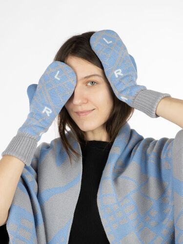 Варежки Joyful на заказ, полушерсть 3