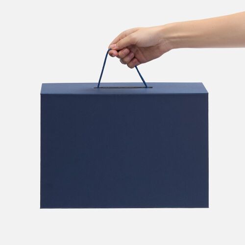 Коробка складная New Case Fold, темно-синяя 6