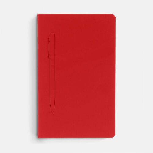 Ежедневник Magnet Shall, недатированный, красный 2