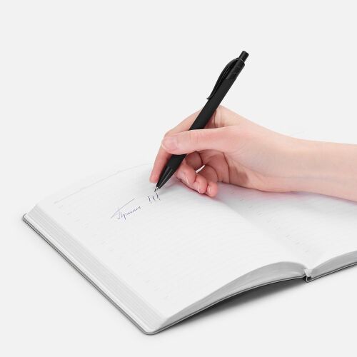 Ручка шариковая Undertone Black Soft Touch, черная 4