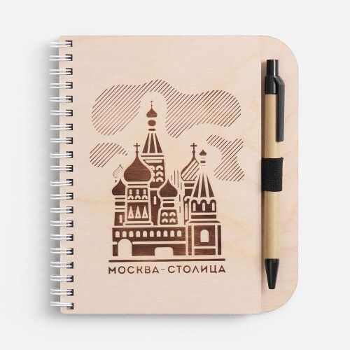 Блокнот на пружине Woodpad на заказ 3 Блокнот на пружине Woodpad на заказ 3