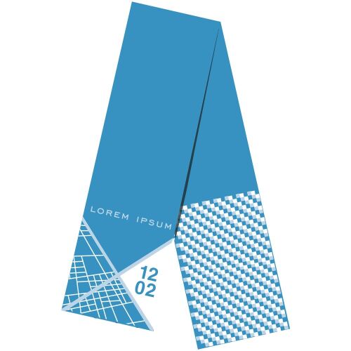 Шарф на заказ Tricksy Rand, S, акрил 2