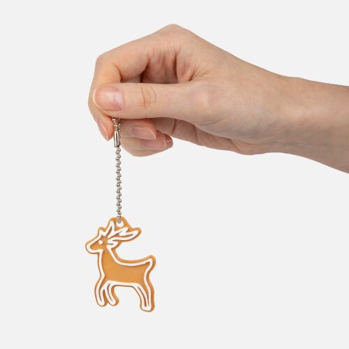 Мини-подвеска «Пряник», 3D-печать на заказ, олень 2 Мини-подвеска «Пряник», 3D-печать на заказ, олень 2