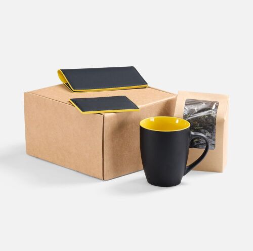 Набор Multimo Tea, черный с желтым 1