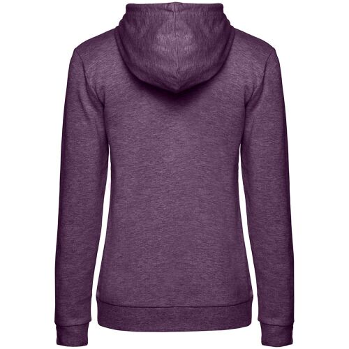 Толстовка с капюшоном женская Hoodie, фиолетовый меланж, размер  2