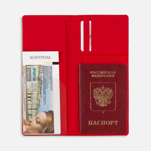Дорожный органайзер Dorset, красный 3