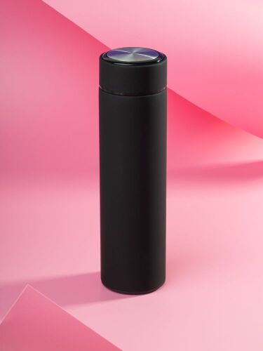 Термос с ситечком Percola, черный 5