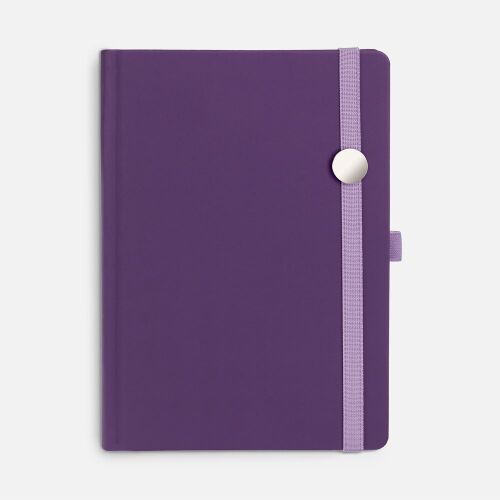 Ежедневник Favor Metal, недатированный, фиолетовый 2