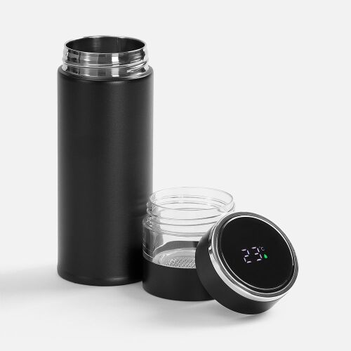 Смарт-бутылка с инфьюзером Thermory ver.2, черная 3