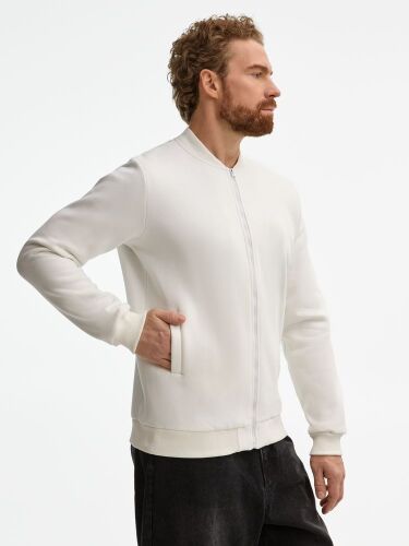 Бомбер унисекс Estado, молочно-белый, размер M 4