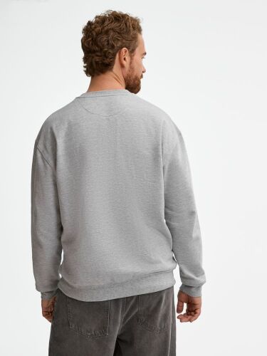 Свитшот унисекс Columbia, серый меланж, размер M 5