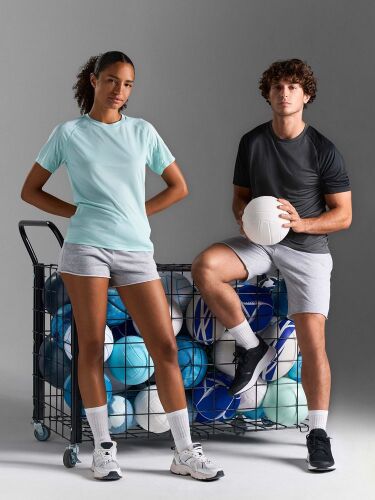 Футболка спортивная унисекс Vortex, белая, размер M 5