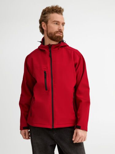Куртка мужская с капюшоном Replay Men красная, размер S 3