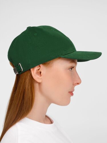 Бейсболка Buffalo, темно-зеленая 6