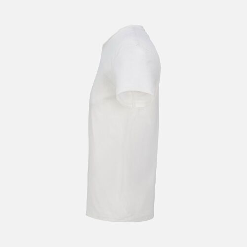 Футболка унисекс Regent с V-образным вырезом, молочно-белая, раз 3