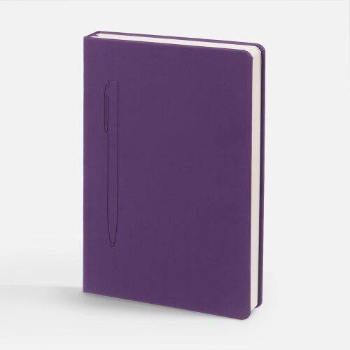 Ежедневник Magnet Shall, недатированный, фиолетовый 3